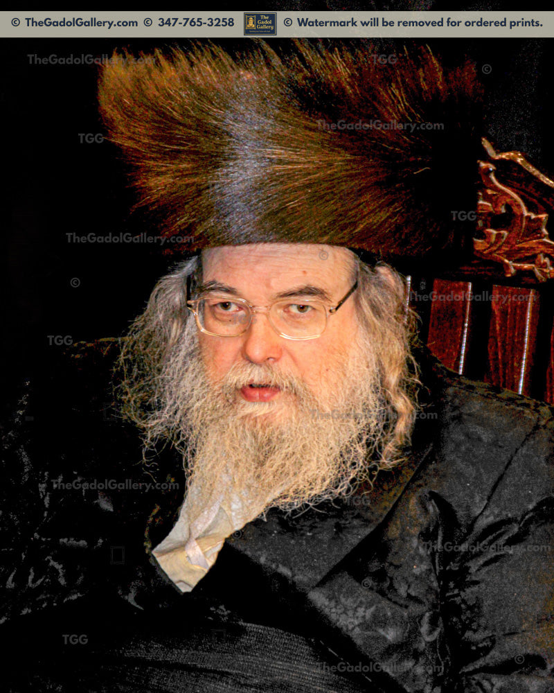 The Belzer Rebbe -1F- האדמו"ר מבעלז