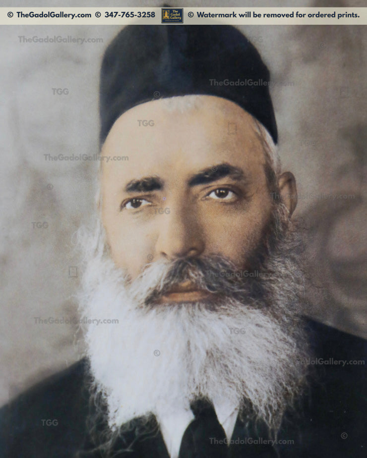 Rav Yerucham Levovitz (Colorized)