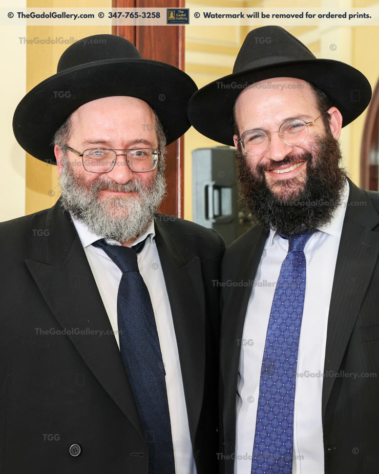 Rav Yaakov Mayer and Rav Chaim Motechin