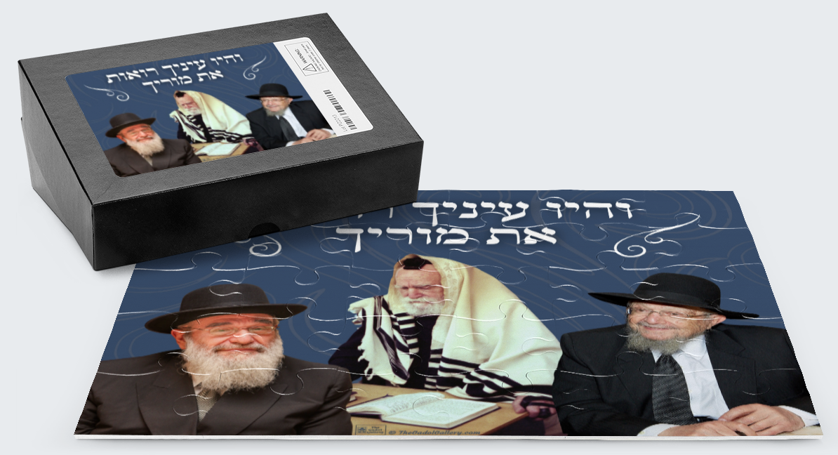 Rav Moshe, Rav Dovid & Rav Reuven Feinstein Puzzle