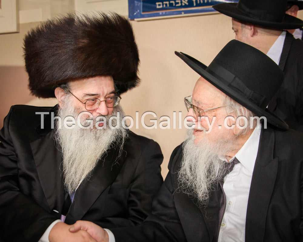 Rav Yitzchok Scheiner & Rav Yosef Chaim Frankel (Vyelipol)