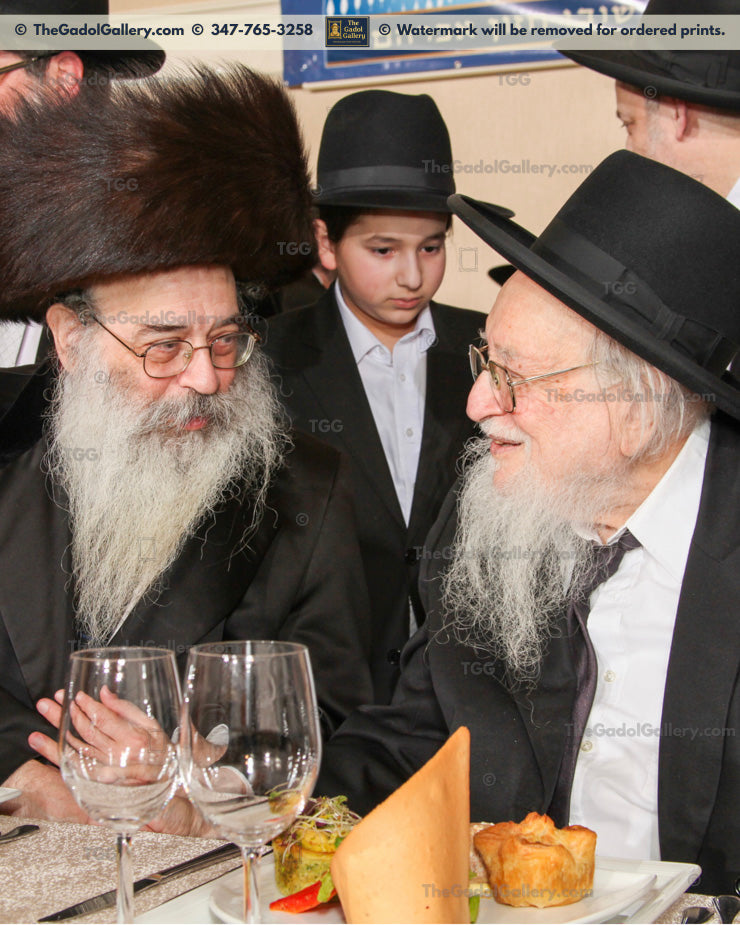 Rav Yitzchok Scheiner & Rav Yosef Chaim Frankel (Vyelipol)