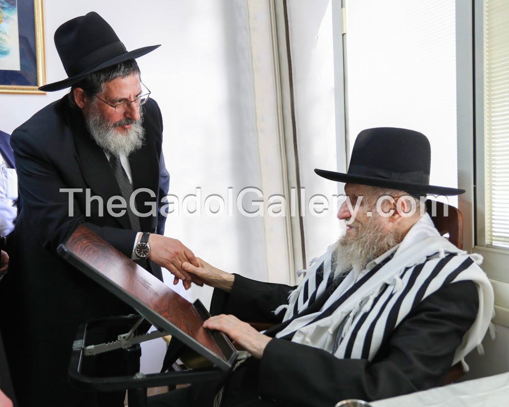 Rav Don Segal with Rav Yaakov Lieberman
