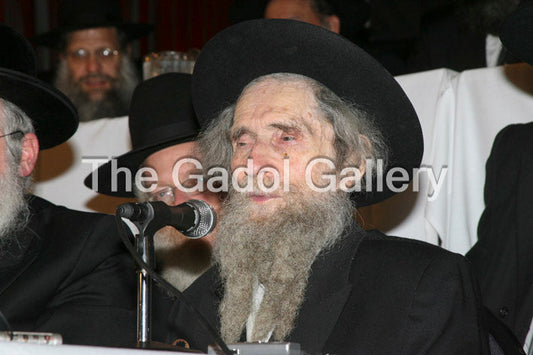 Rav Aharon Yehuda Leib Shteinman - רב אהרן יהודה לייב שטיי× מן 6 Sukkah Poster