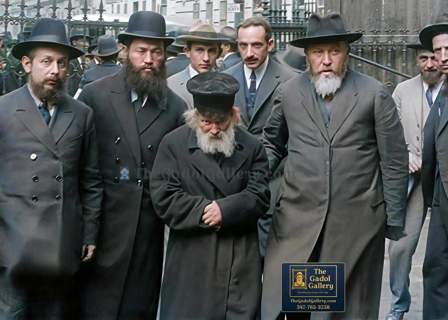 The Chofetz Chaim - Digitally Colored - החפץ חיים Sukkah Poster
