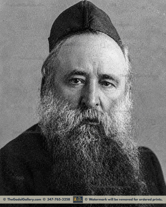 Rav Yechezkel Abramsky - B&W - רב יחזקאל אברמסקי