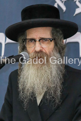 Rav Nachman Biderman - 1 - ×¨×‘ Ã— ×—×ž×Ÿ ×‘×™×“×¨×ž×Ÿ Sukkah Poster