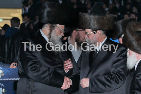 The Boyan Rebbe and Modzitz Rebbe