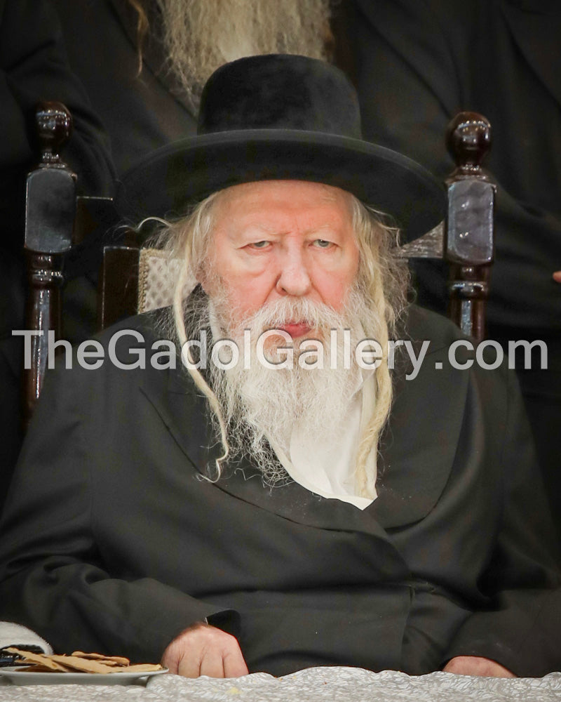 The Gerrer Rebbe - Rav Yaakov Alter - 1 - האדמור מגור Sukkah Poster
