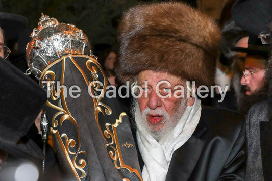 The Kopyczynitzer Rebbe-1- ×”××“×ž×•"×¨ ×ž×§×•×¤×™×˜×©Ã— ×™×¥ Sukkah Poster