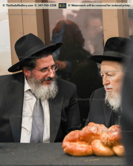 Rav Yakov Lieberman with Rav Avrohom Yehoshua Soloveitchik