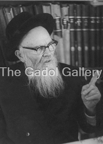 Rav Elya Lopian Sukkah Poster
