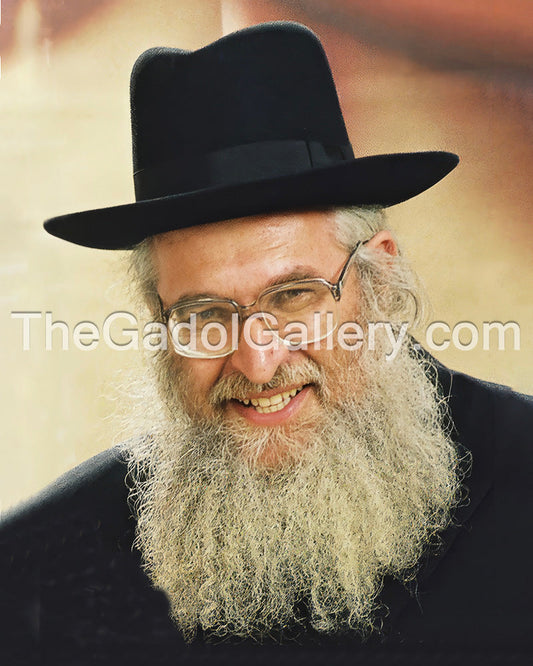 Rav Shimshon Pincus 1 - רב שמשון דוד פי× קוס Sukkah Poster