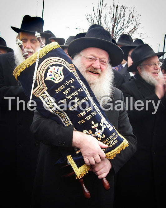 Rav Mattisyahu Salomon -2- רב מתתיהו חיים סולומן Sukkah Poster