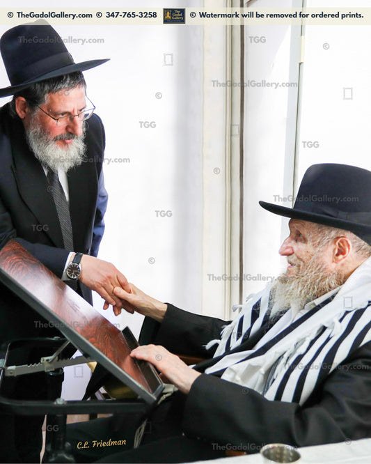 Rav Don Segal with Rav Yaakov Lieberman