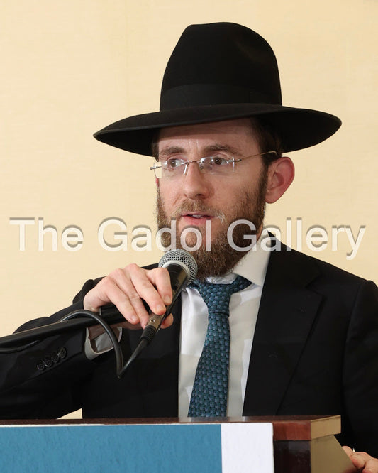 Rav Avraham Yeshaya Roth -2- רב אברהם ישעיה רוטה Sukkah Poster
