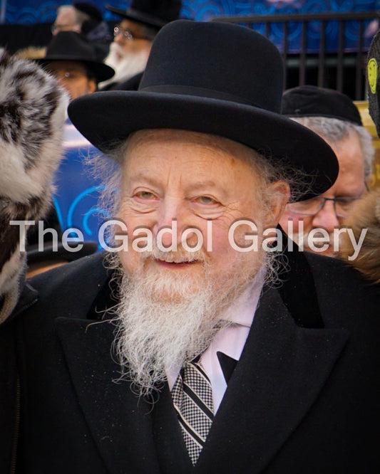 Rav Edgar Chaim Baruch Gluck Sukkah Poster