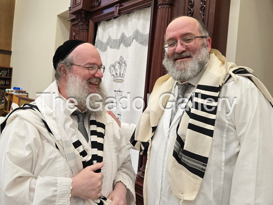 Rav Yaakov Mayer and Rav Azriel Brown