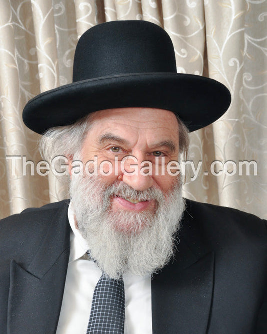 Rav Asher Zelig Rubinstein 1 Sukkah Poster