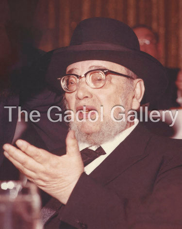 Rav Yaakov Yitzchok Ruderman - 2 Sukkah Poster