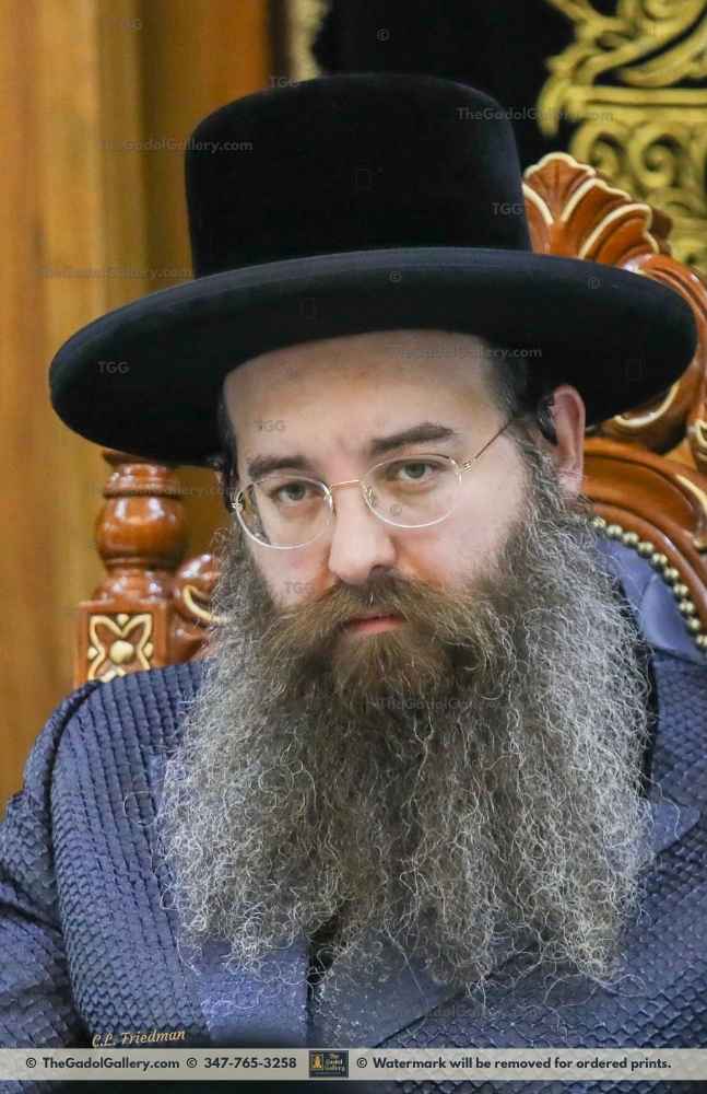 The Sadigura Rebbe Yerushalayim -4- האדמו"ר מסדיגורא ירושלים Sukkah Poster