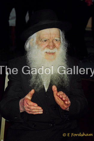 Rav Yehuda Zev Segal -2- רב יהודה זאב סגל Sukkah Poster
