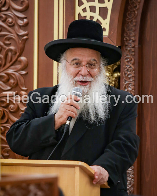 Rav Benayahu Shmueli -1- ×¨×‘ ×‘Ã— ×™×”×• ×©×ž×•××œ×™ Sukkah Poster