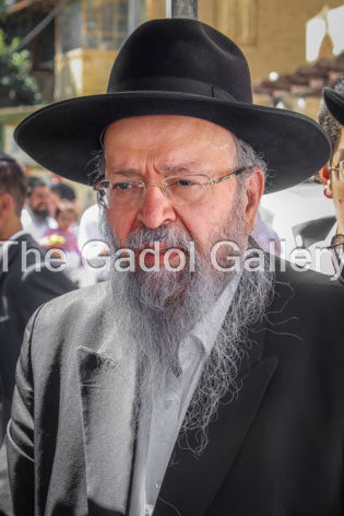 Rav Yakov Sofer -2- רב יעקב סופר Sukkah Poster