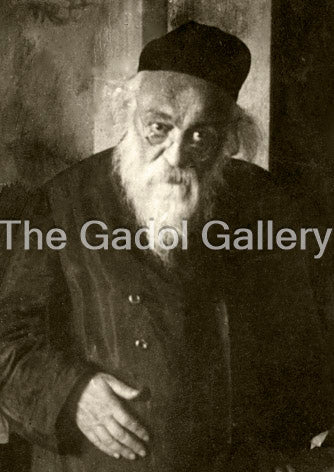 Rav Chaim Soloveitchik - The Brisker Rov -1- רב חיים סאלאווייציק Sukkah Poster