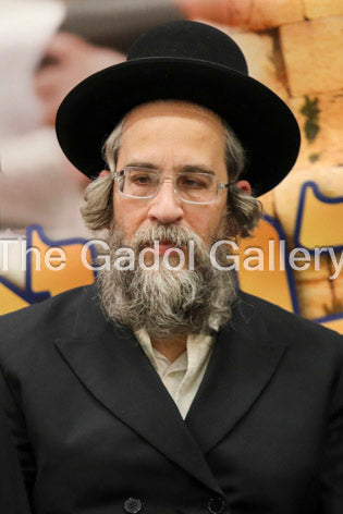 Rav Velvel Soloveitchik -1- רב וועלוואל סאלאווייציק Sukkah Poster