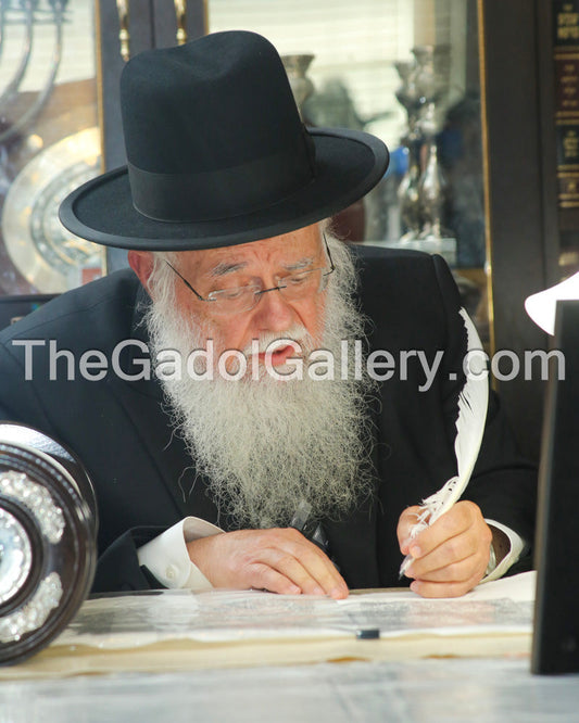 Rav Avrohom Teichman - 3 Sukkah Poster