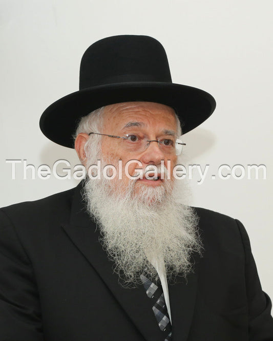 Rav Avrohom Teichman - 5 Sukkah Poster