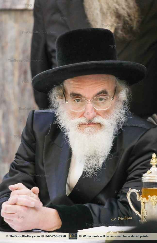 The Viznitz Mercaz Rebbe - Rav Mendel Hager 2 Sukkah Poster