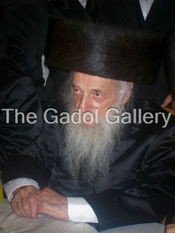 Rav Shmuel Wosner -2- רב שמואל וואזנר Sukkah Poster