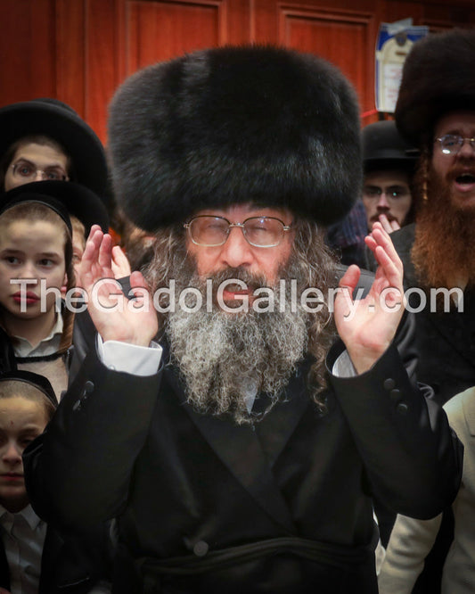 Rav Tzvi Meir Zilberberg -2- רב צבי מאיר זילברברג Sukkah Poster