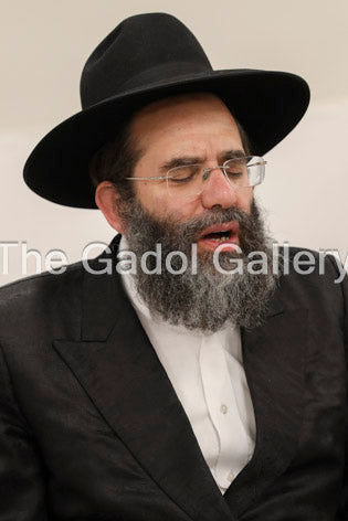 Rav Shmuel Zucker -3- רב שמואל צוקר Sukkah Poster
