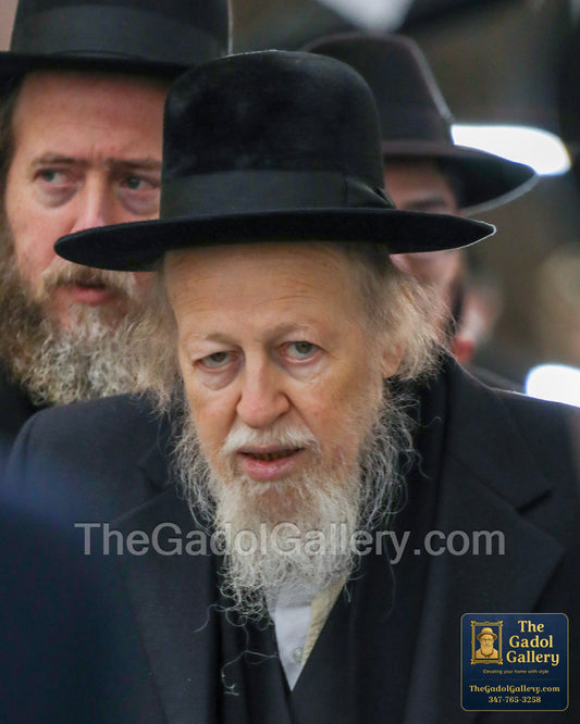 Rav Avrohom Yehoshua Soloveitchik 4 - רב אברהם יהושע סאלאווייציק Sukkah Poster